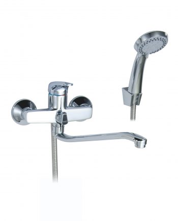 Однорычажный универсальный смеситель с длинным изливом 1