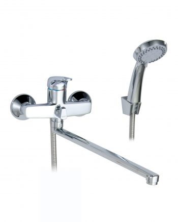 Однорычажный универсальный смеситель с длинным изливом 1