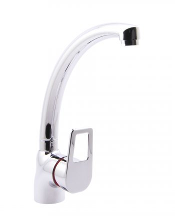 Однорычажный смеситель для кухни с высоким поворотным изливом 1