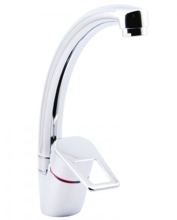 Однорычажный смеситель для кухни с высоким поворотным изливом 1