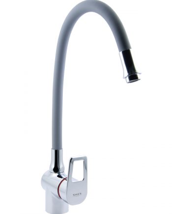 Однорычажный смеситель для кухни с гибким изливом 1