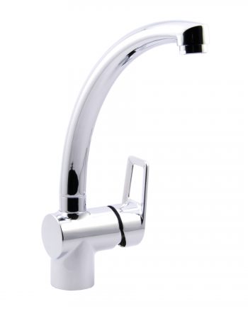 Однорычажный смеситель для кухни с высоким поворотным изливом 1