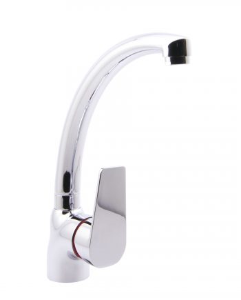 Однорычажный смеситель для кухни с высоким поворотным изливом 1