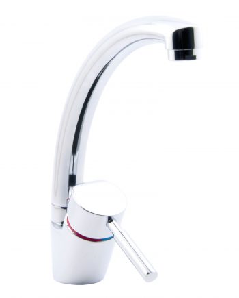 Однорычажный смеситель для кухни с высоким поворотным изливом 1