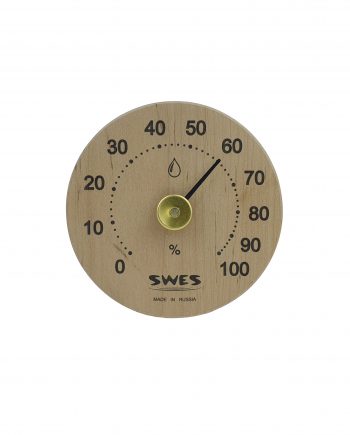 Гигрометр биметалл 0-100% открытый HO-120-101 ольха SWES