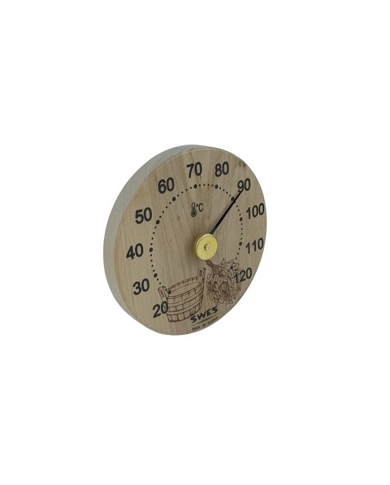 Термометр биметалл 20-120С' открытый TO-140-007 ольха SWES