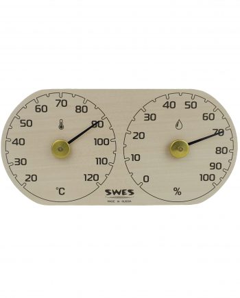 Термометр 20-120С+ гигрометр 0-100% биметалл открытый DO-250-108 липа SWES